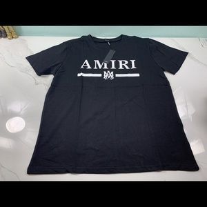COPY - T-shirt from AMIRI featuring black/white, cotton, logo print to the fron…